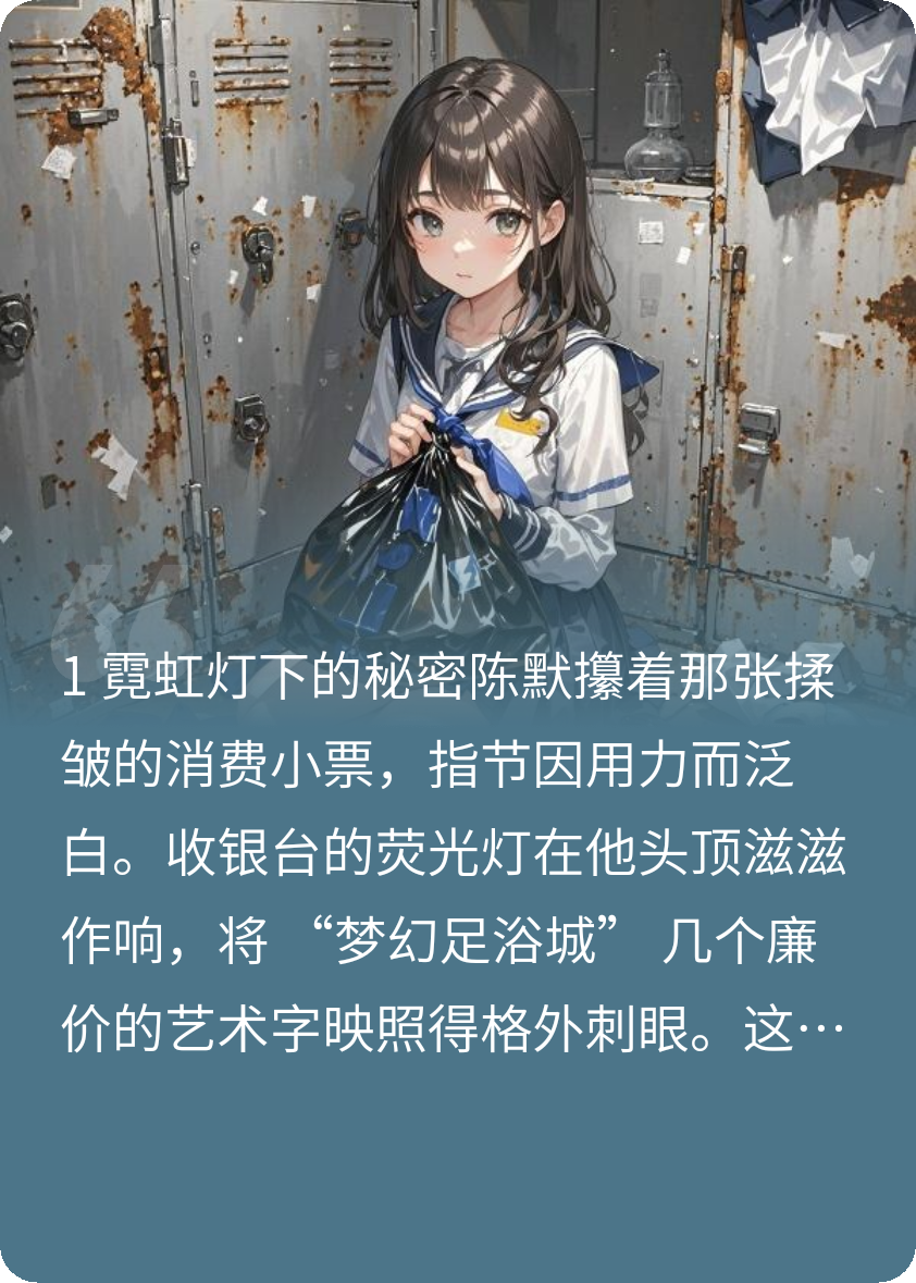 意外发现，我的老婆居然是女技师