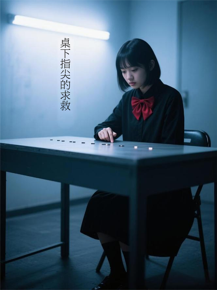 桌下指尖的求救