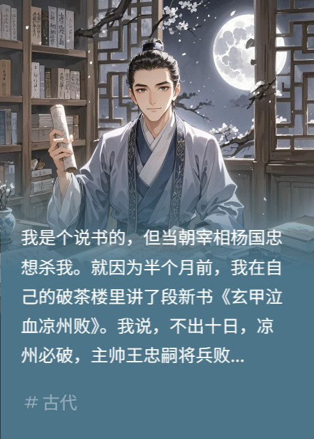 我在大唐说书，开局预言安史之乱