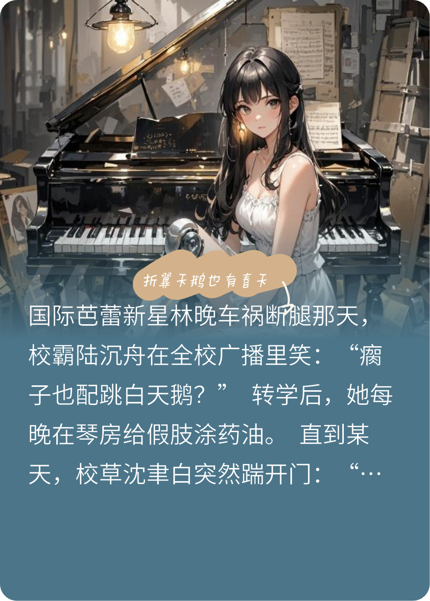 折翼天鹅也有春天