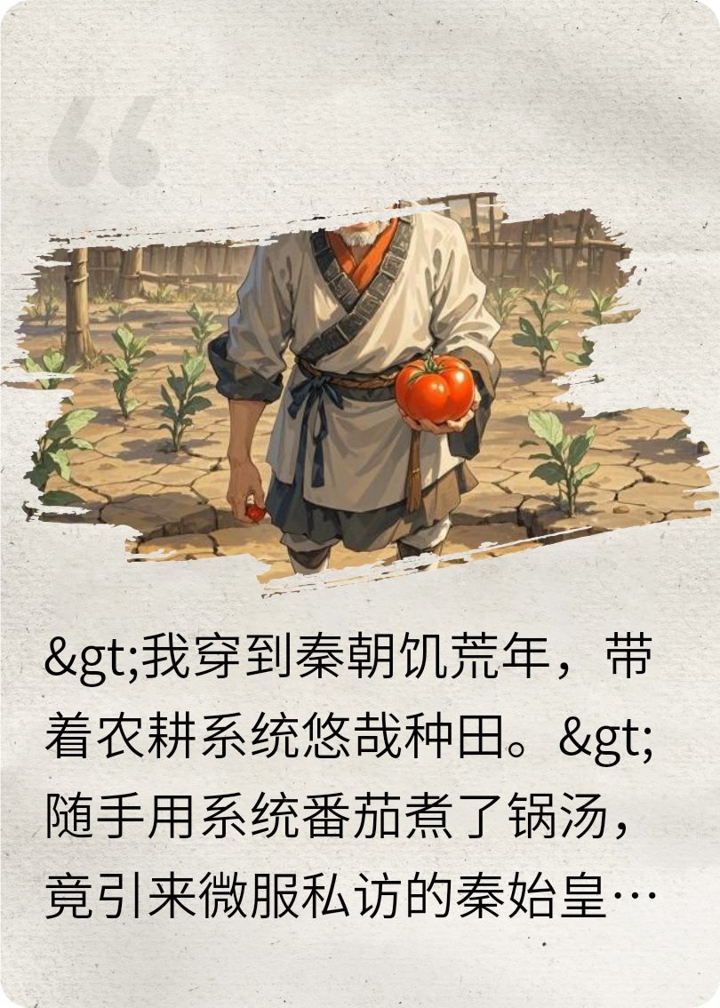 秦始皇抱着我大腿求泡面