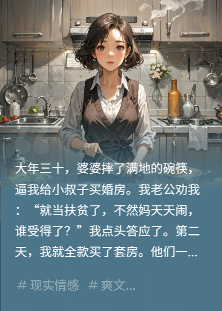 除夕碎碗后，我送前夫全家上路