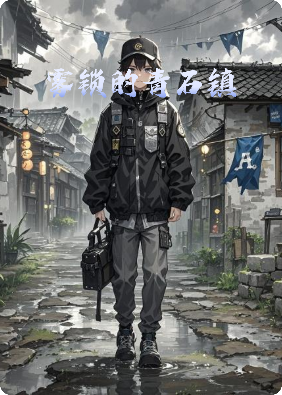 雾锁的青石镇