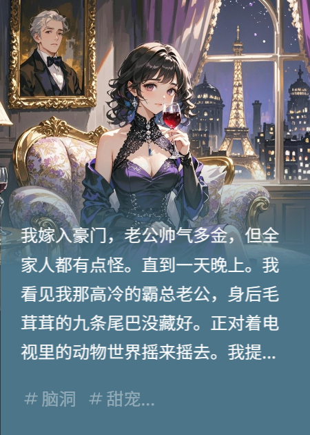 老公，你的狐狸尾巴露出来了