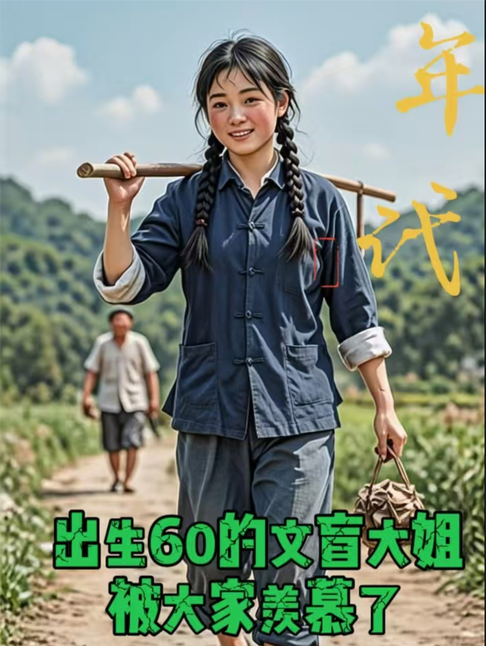 出生60的文盲大姐，被大家羡慕了