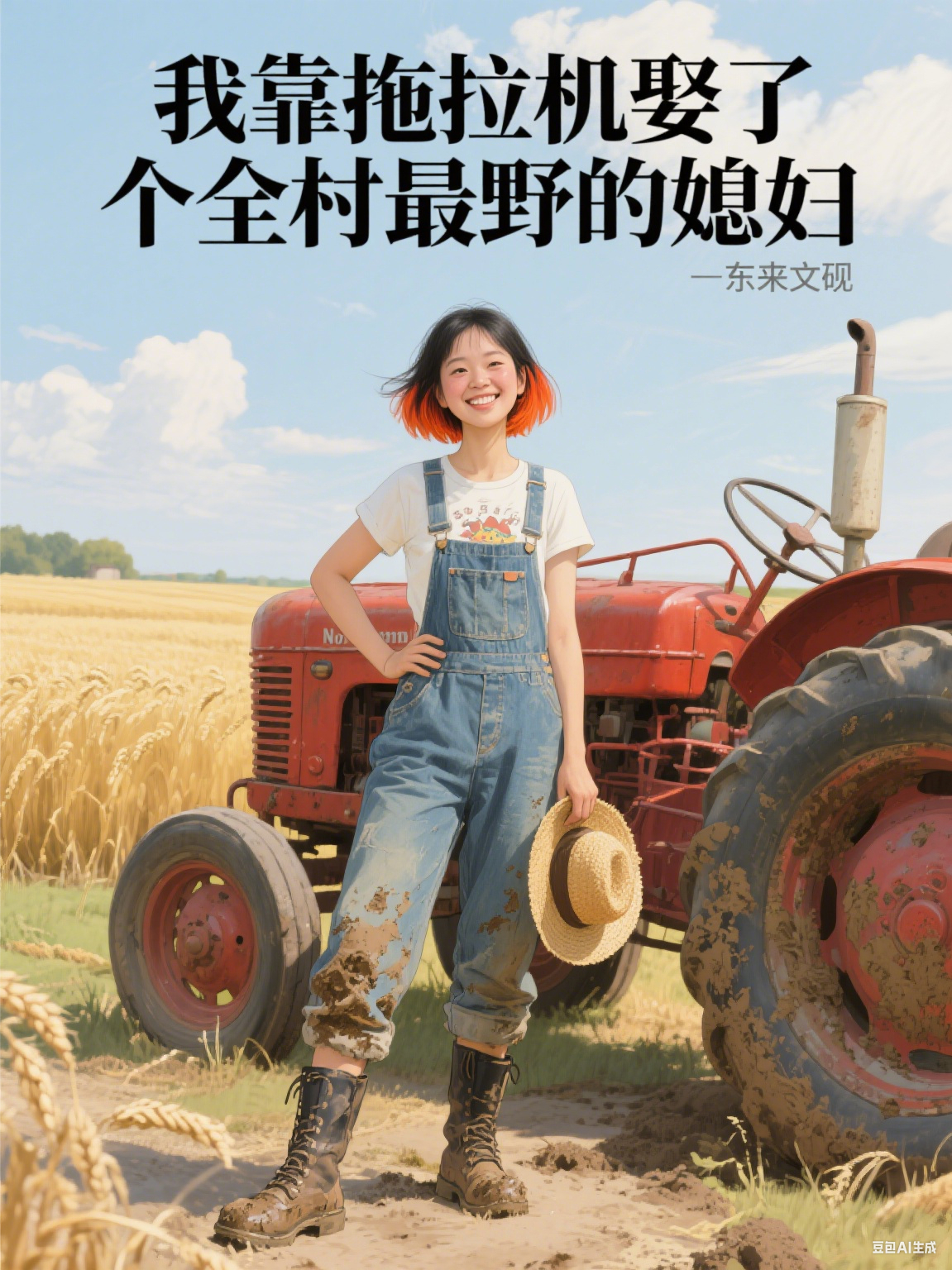 我靠拖拉机娶了个全村最野的媳妇