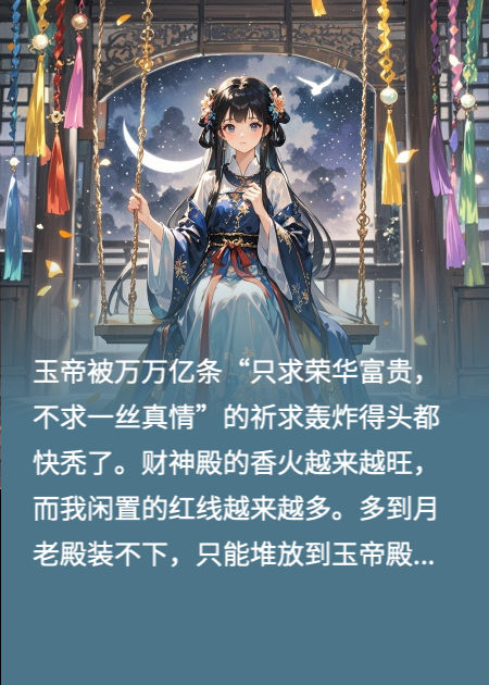 月老太闲，被迫兼职当散财童子