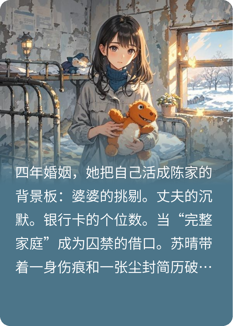逆风翻盘：妈宝男牢笼后的新生