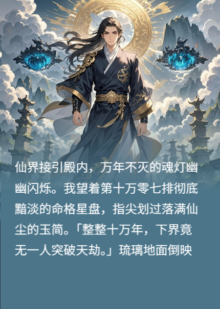 小世界10万年无人飞升，我下来查看咋回事