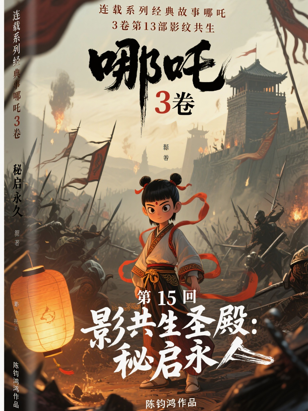 哪吒3卷第13部影纹共生第15回影共生圣殿：秘启永久