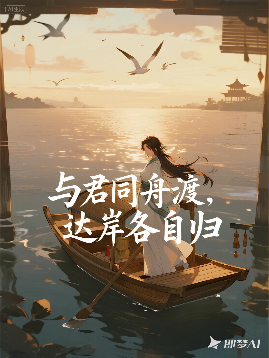 与君同舟渡，达岸各自归