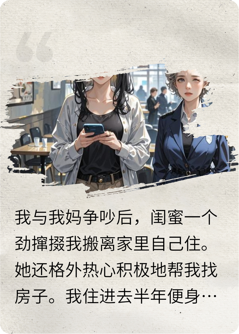 家里吵架后，闺蜜给我介绍串串房