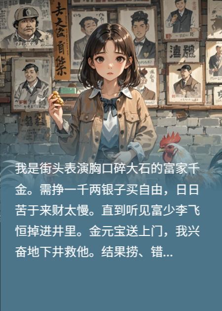 为了银子，我盯上杀手家的傻大儿