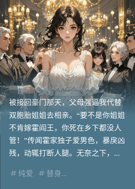 替身假千金露馅？霍少偏宠野蔷薇