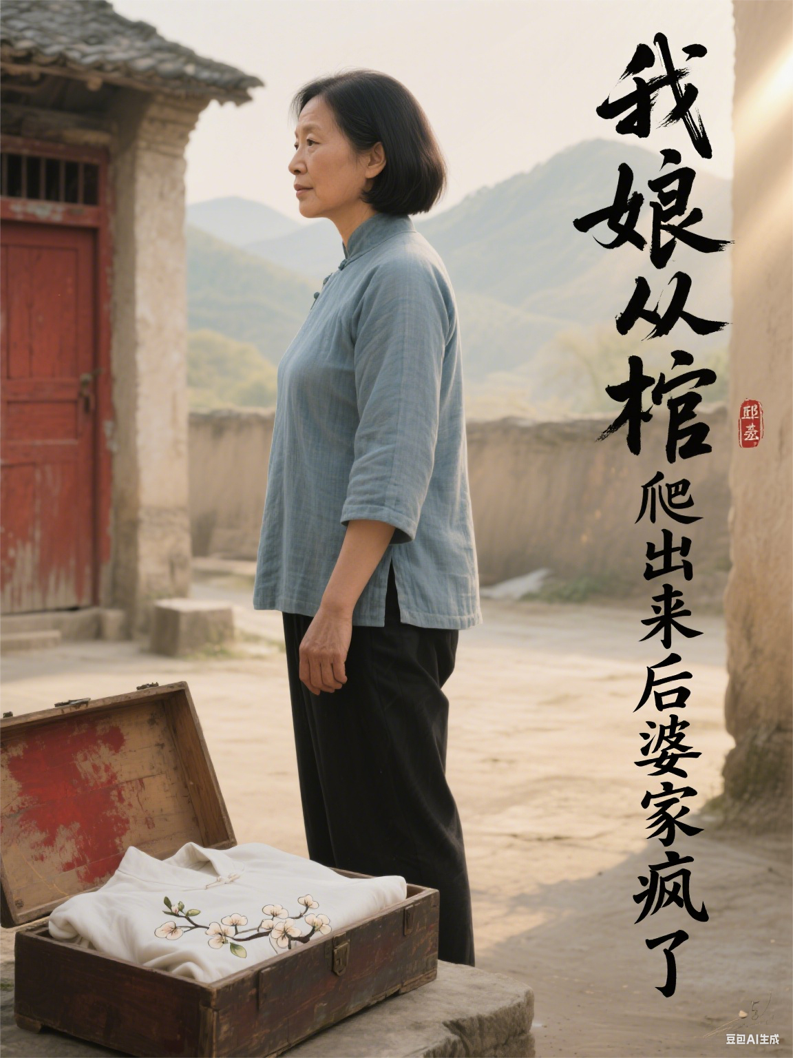 我娘从棺材里爬出来后，婆家疯了
