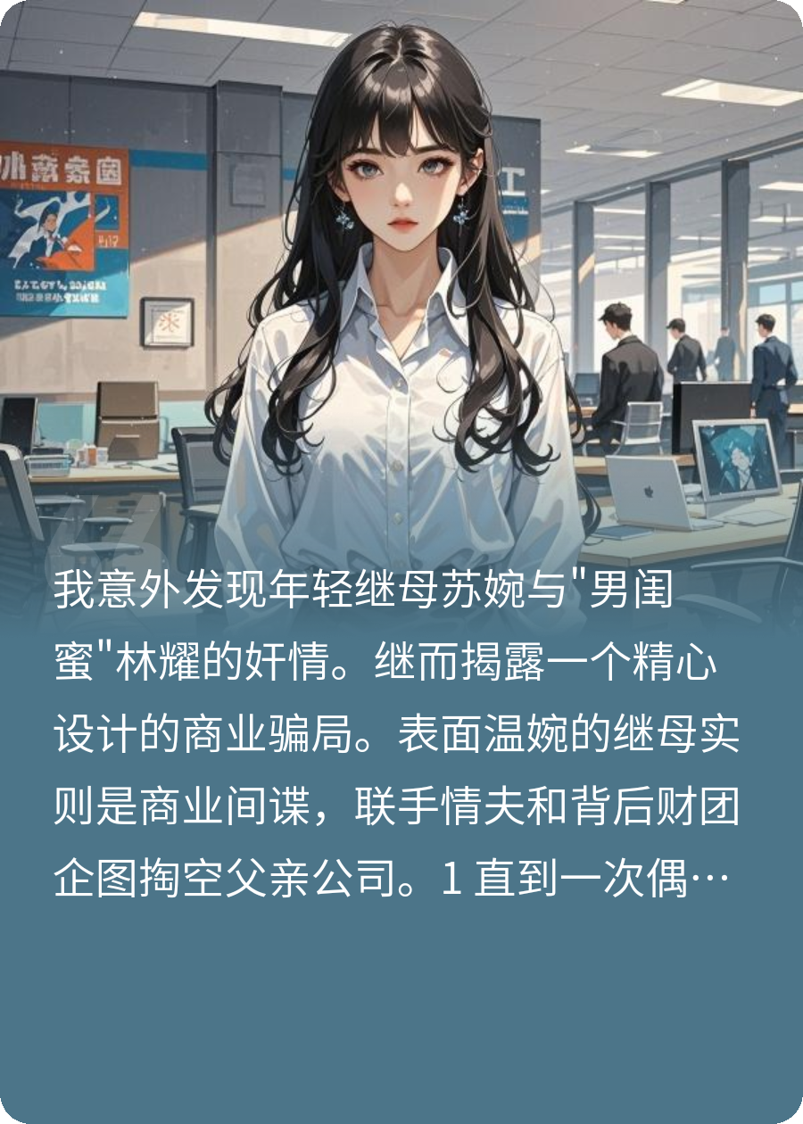 继母和他男闺蜜，搞垮我爸公司