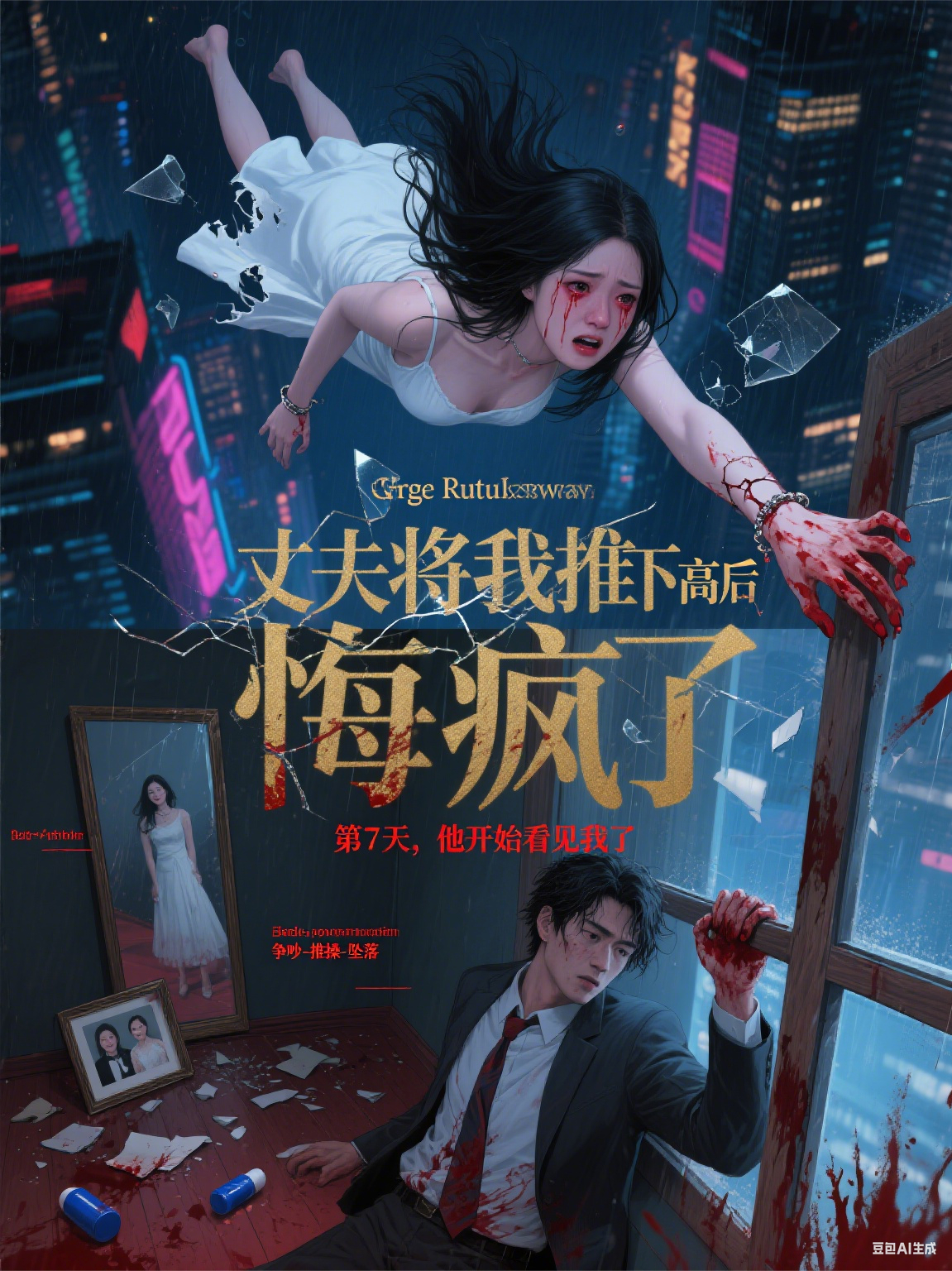 丈夫将我推下高楼后，悔疯了