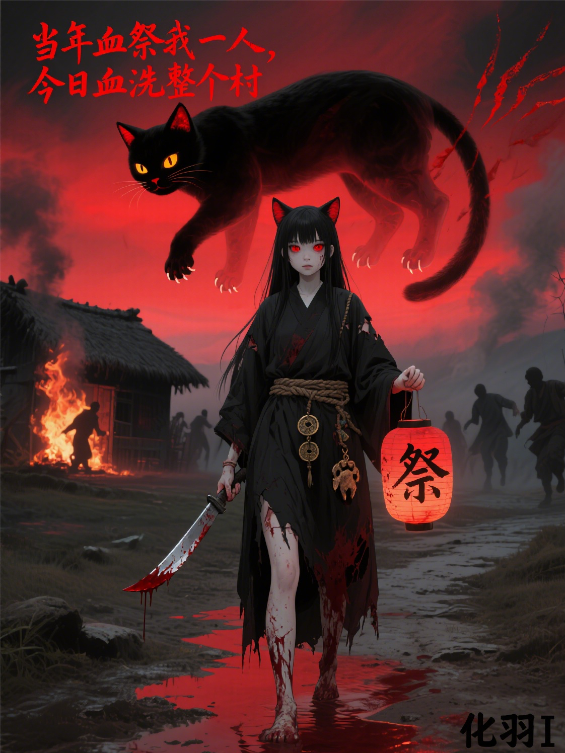 当年血祭我一人，今日血洗整个村