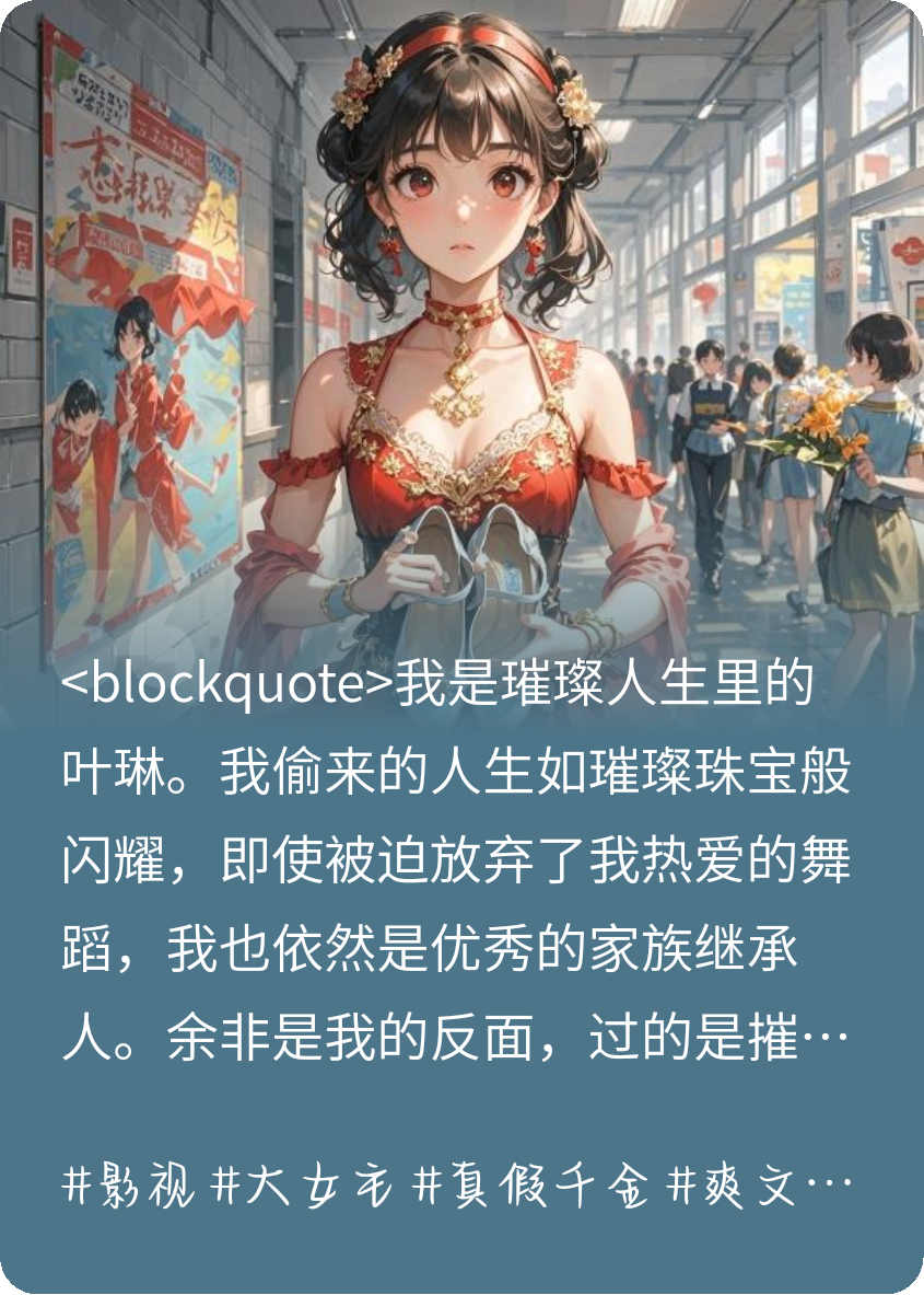 我是璀璨人生里的叶琳