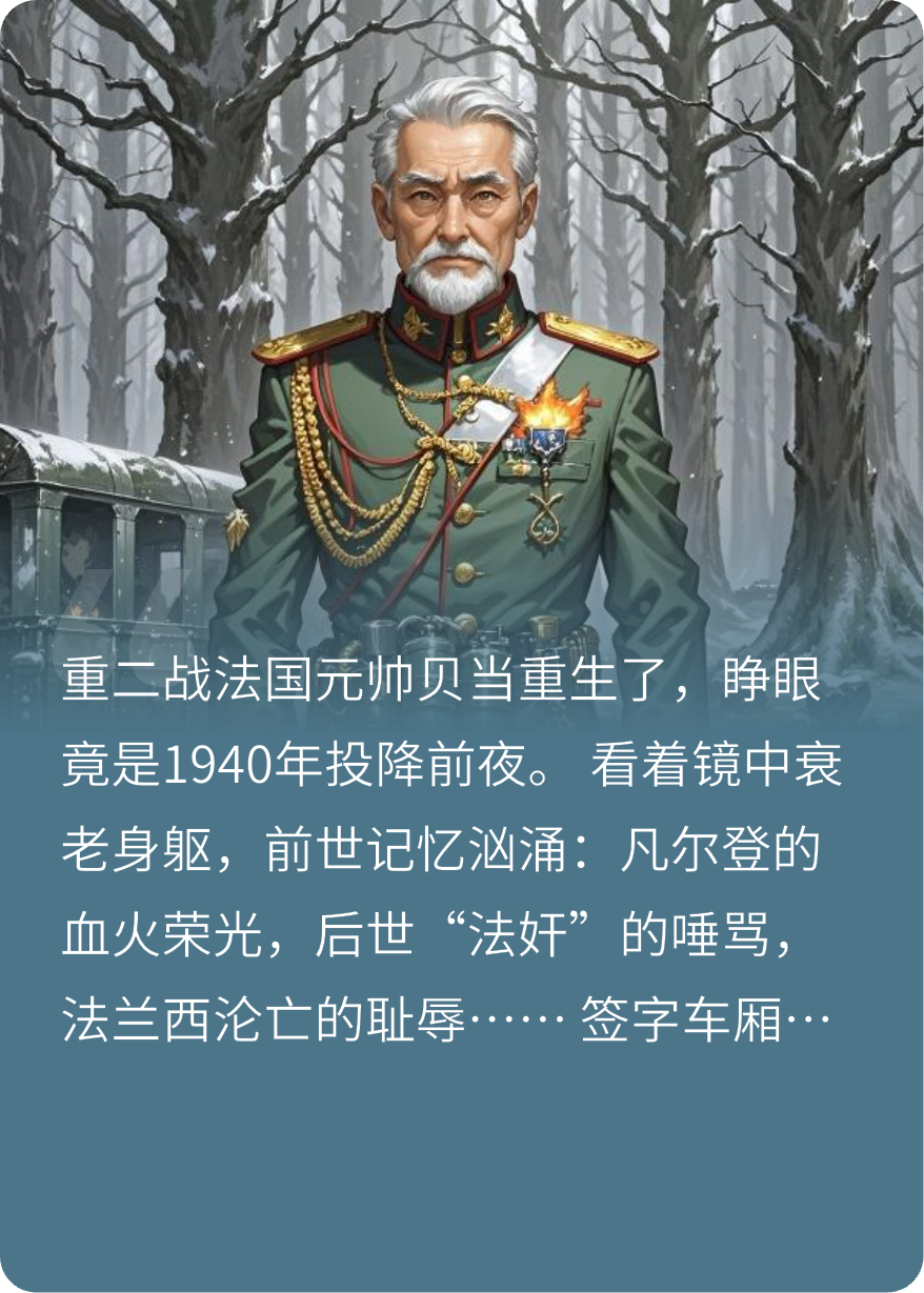 贝当重生炸车厢：以命阻受降