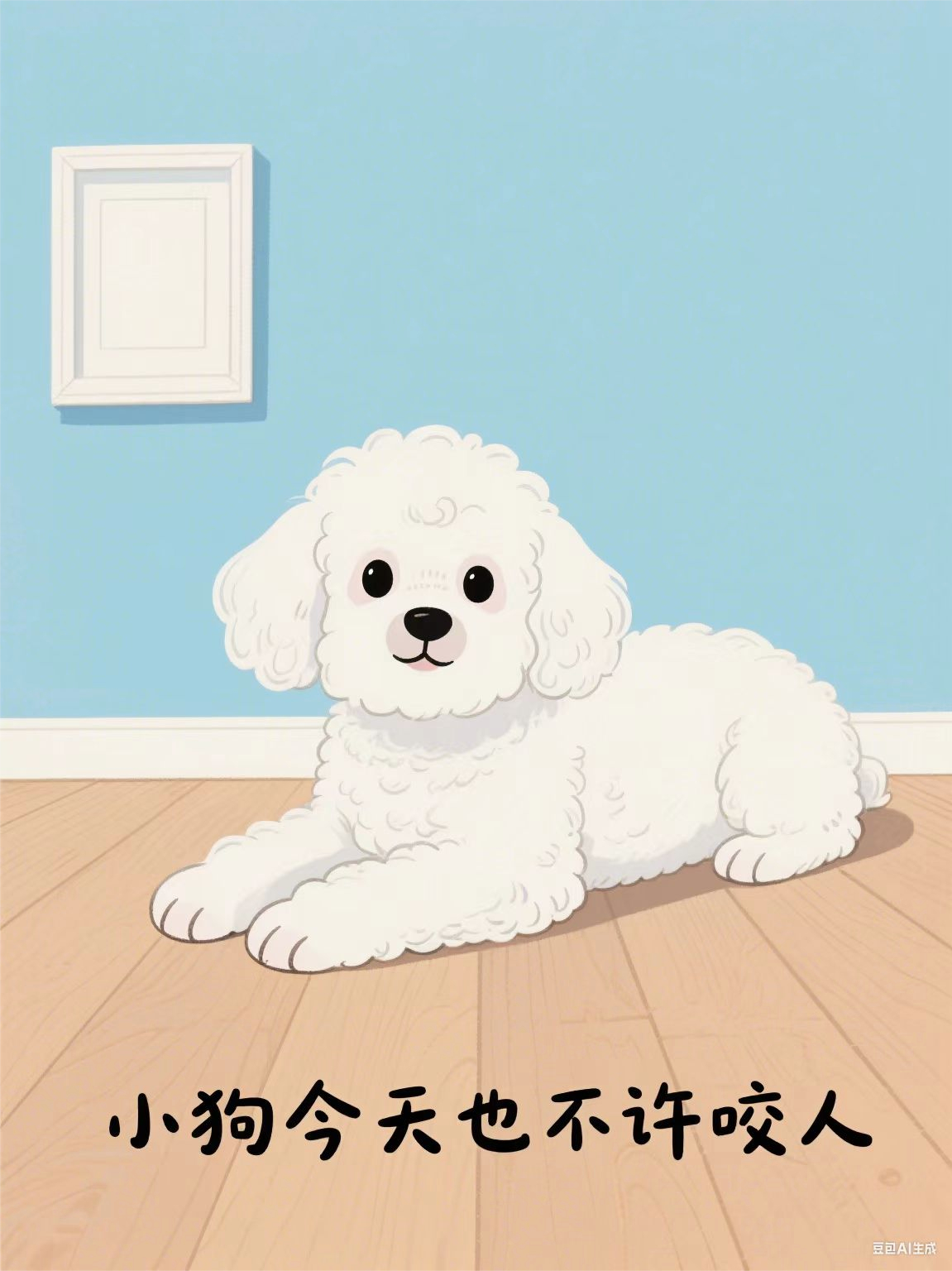 小狗今天也不许咬人