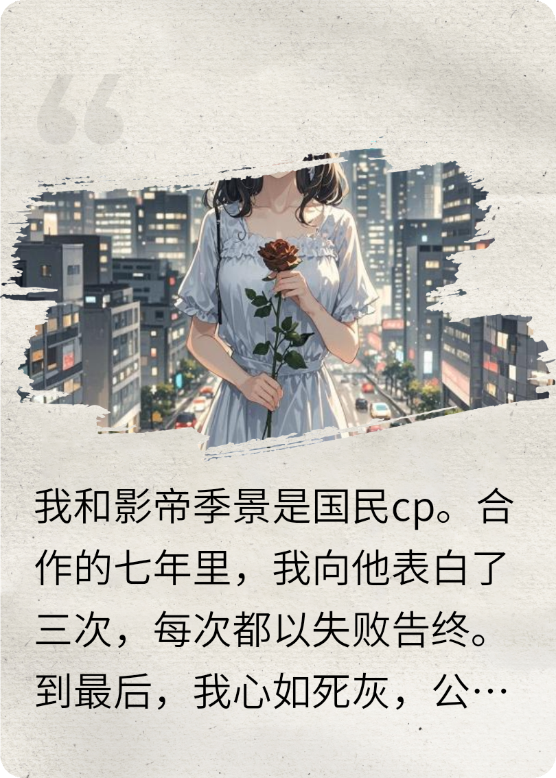 三次表白失败后，影帝开始倒追我
