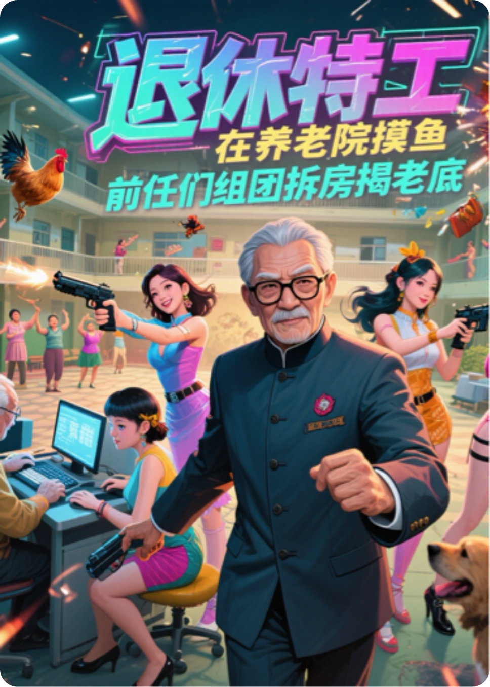 退休特工，前任们组团拆房揭老底