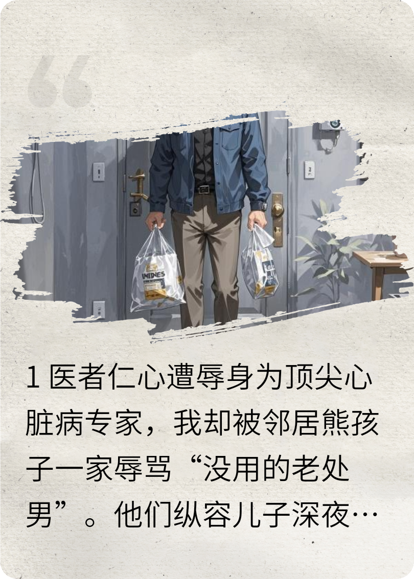 楼上噪音？我让他全家变医学样本