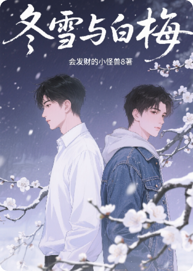 冬雪与白梅