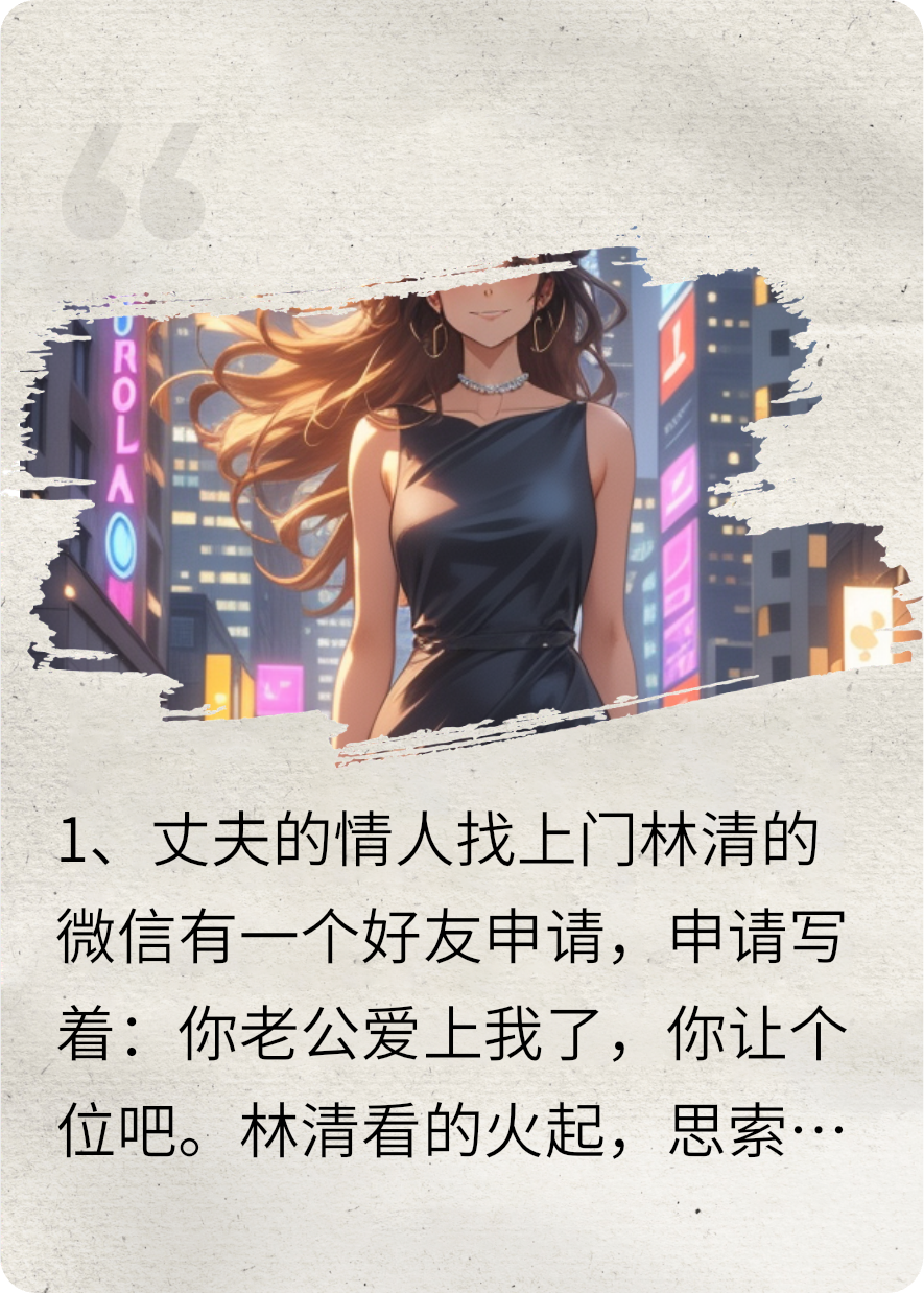 消失的爱人—丈夫的情人找上门
