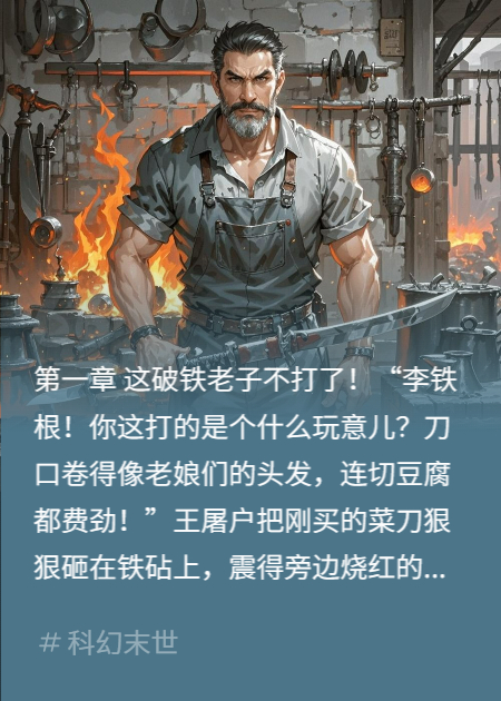 铁匠开挂：军工大佬求我造战甲