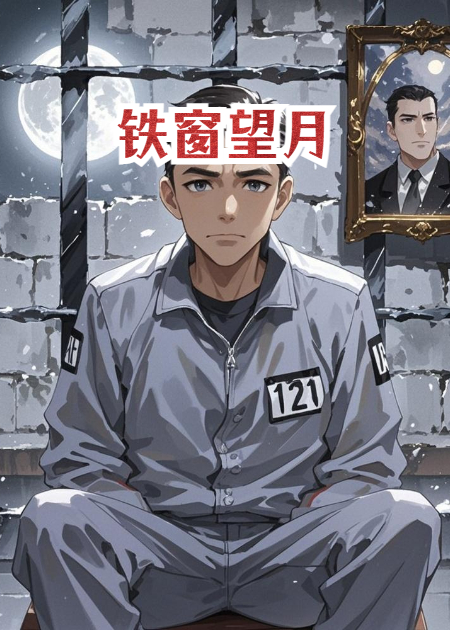 铁窗望月
