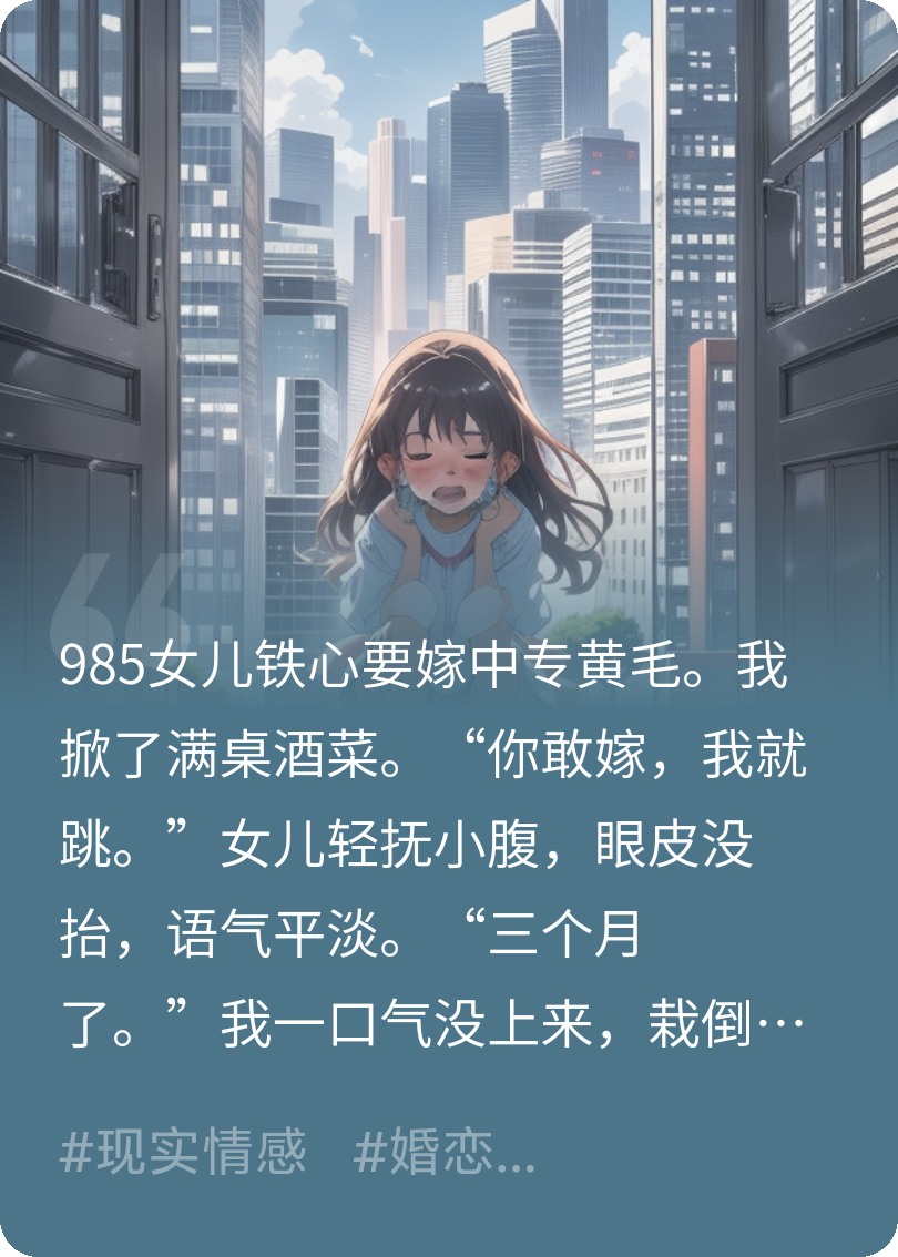 劝分985女儿和黄毛，重生成孽种
