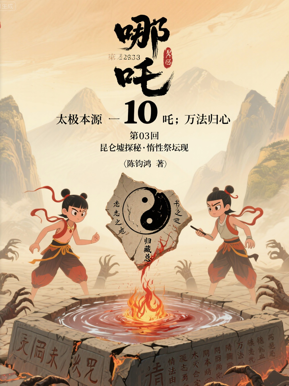 哪吒10-03昆仑墟探秘惰性祭坛现