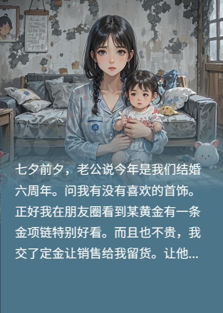 七夕项链被老公让人，我不过了