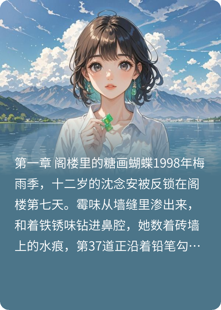 蝴蝶翅膀上的薄荷糖