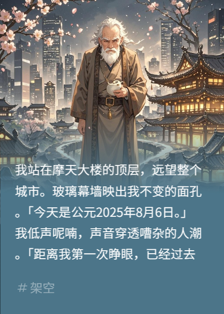 长生的我从原始社会活到现在