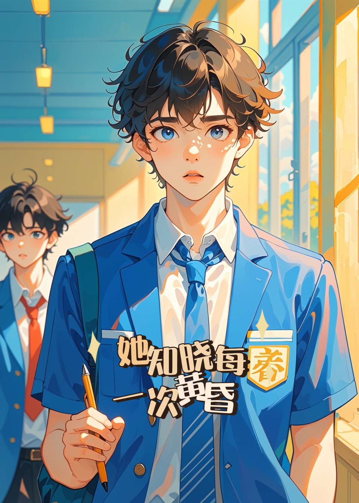 她知晓每一次黄昏