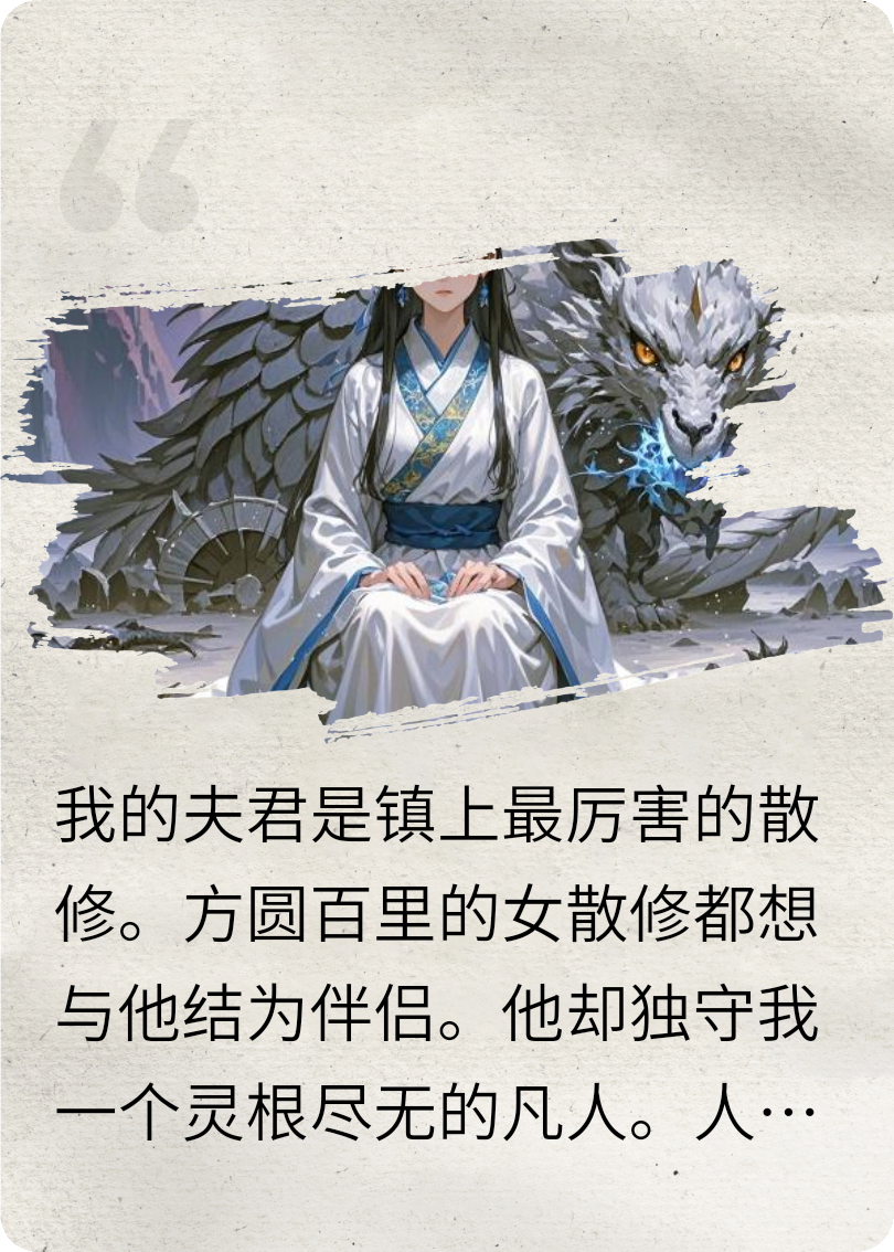 历劫飞升后，人间夫君后悔了