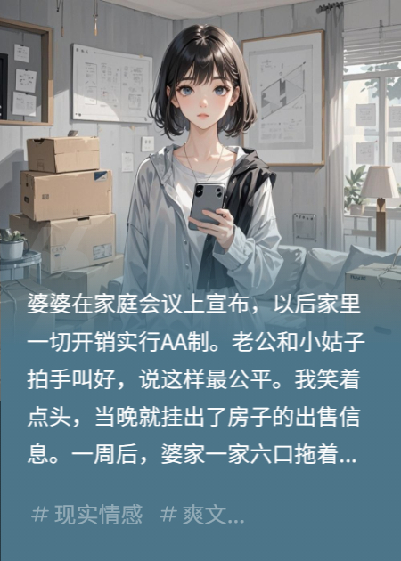 婆婆AA制，我卖房让她全家流浪