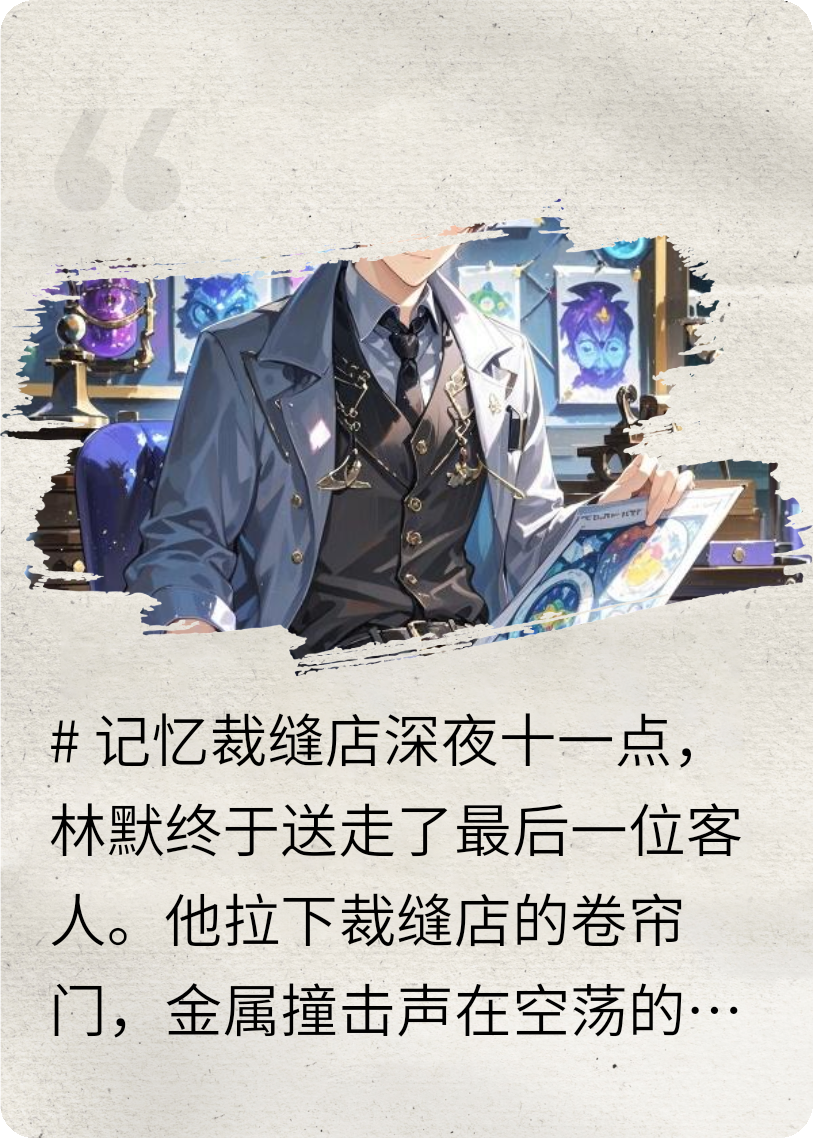 记忆裁缝与食梦貘侦探社