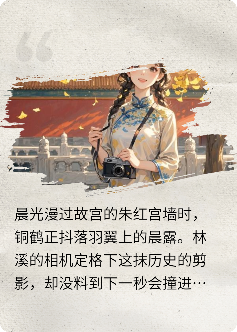 红墙落雪，等风也等你