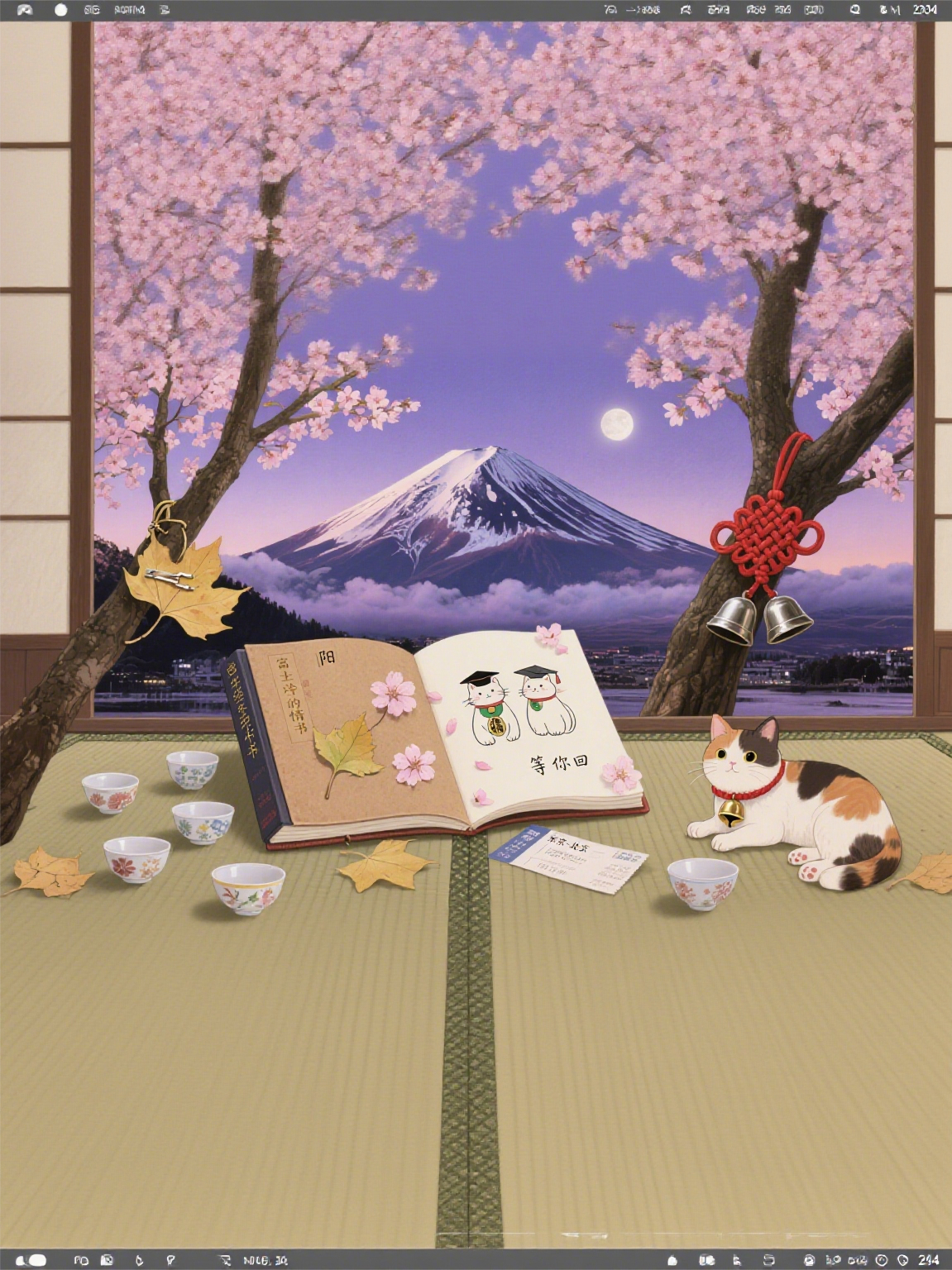 富士山下的情书