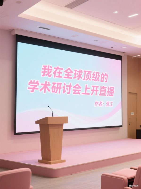 我在全球顶级的学术研讨会上开直播