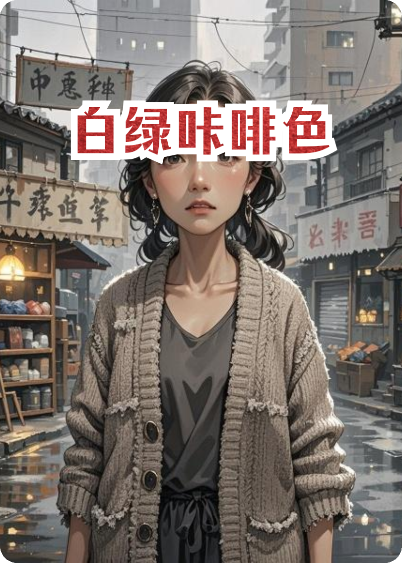 白绿咔啡色