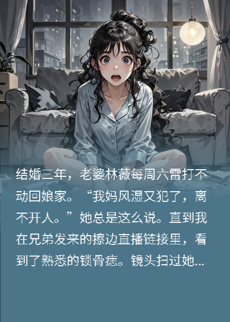 老婆每周末回娘家，直到刷到直播