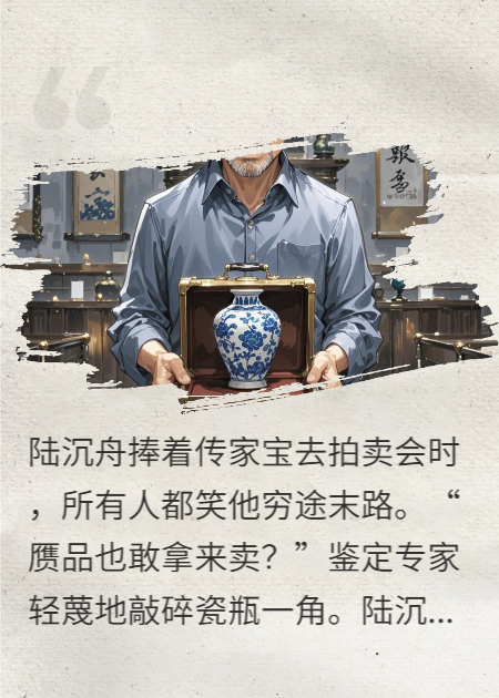 陆总，夫人把拍卖会买下来了