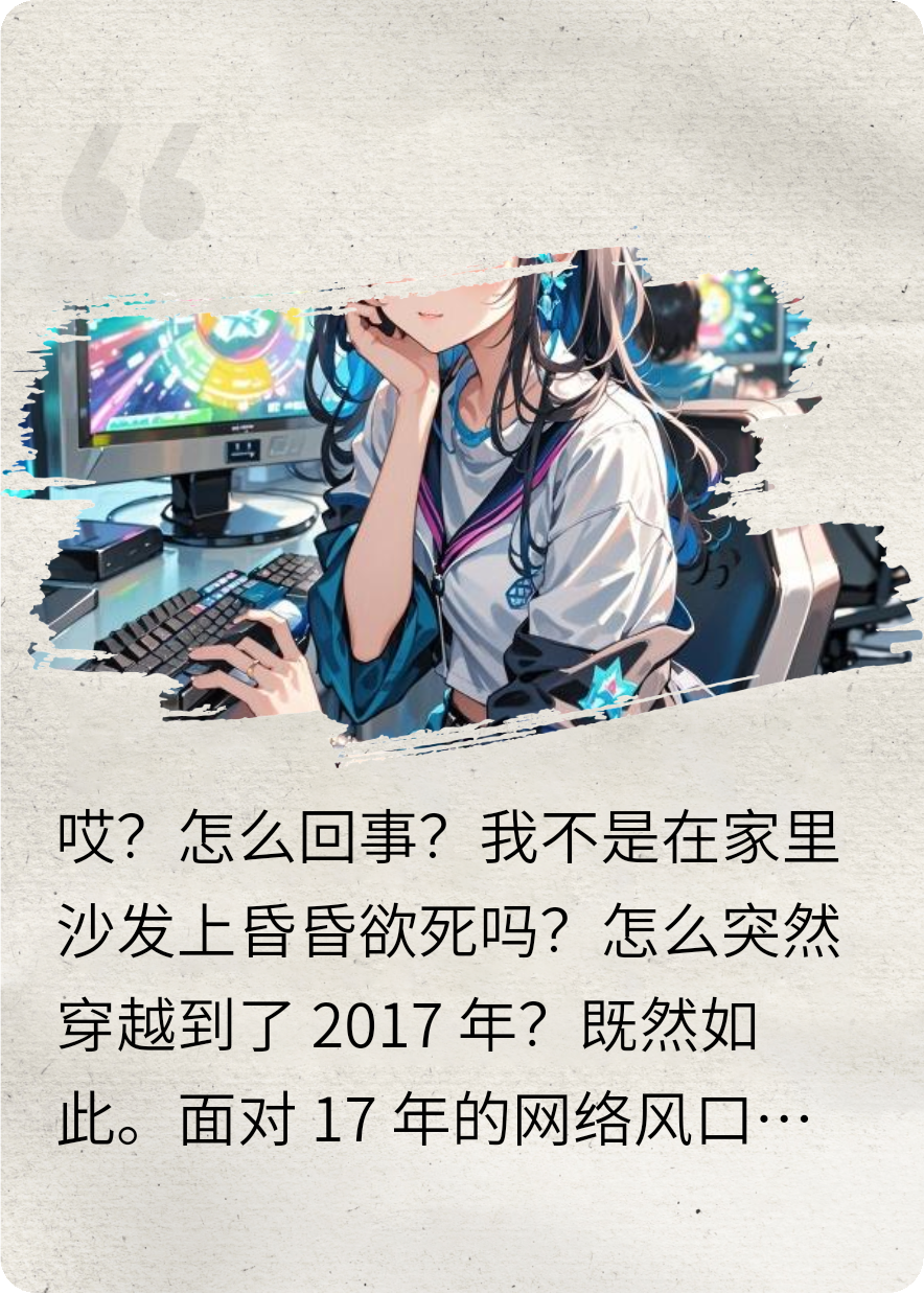 重回2017：靠直播逆天改命！
