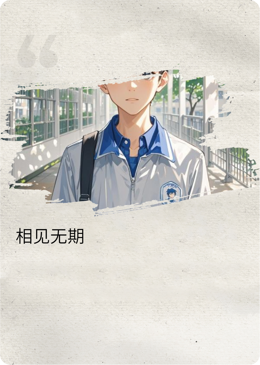 相见无期，咫尺天涯