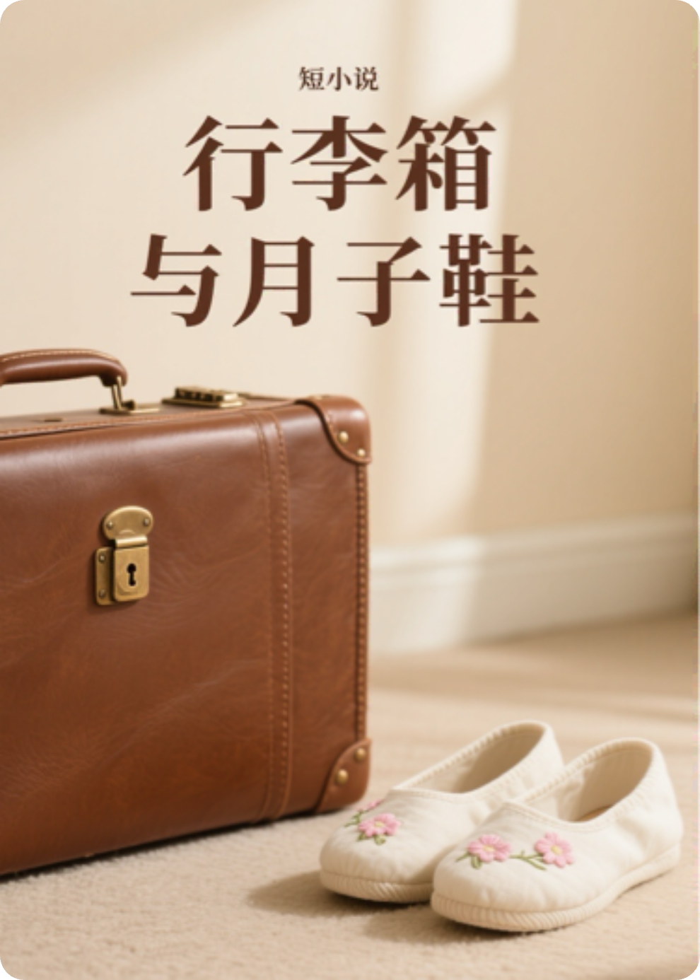 行李箱与月子鞋